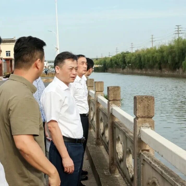 【微靖江】靖江市领导督查重点河道水环境治理工作